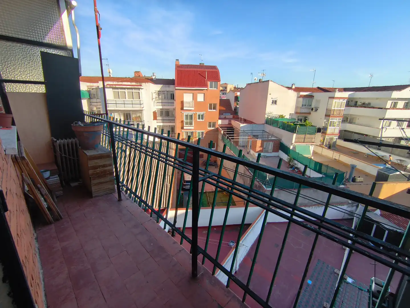 Balcony of Flat for sale in Madrid  with Heating, Terrace and Furnished