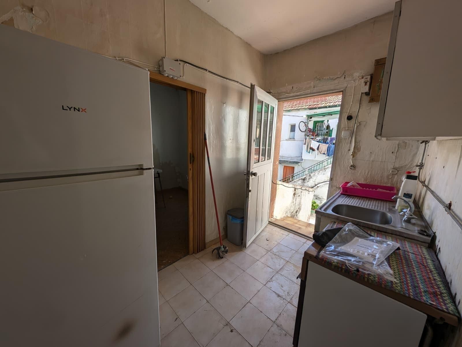 Cocina de Casa o chalet en venta en  Madrid Capital con Jardín privado y Parquet