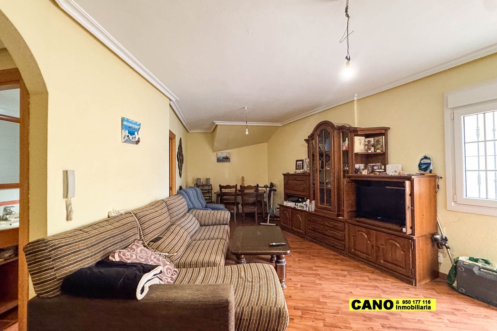 Living room of Flat for sale in Huércal de Almería  with Air Conditioner, Heating and Terrace