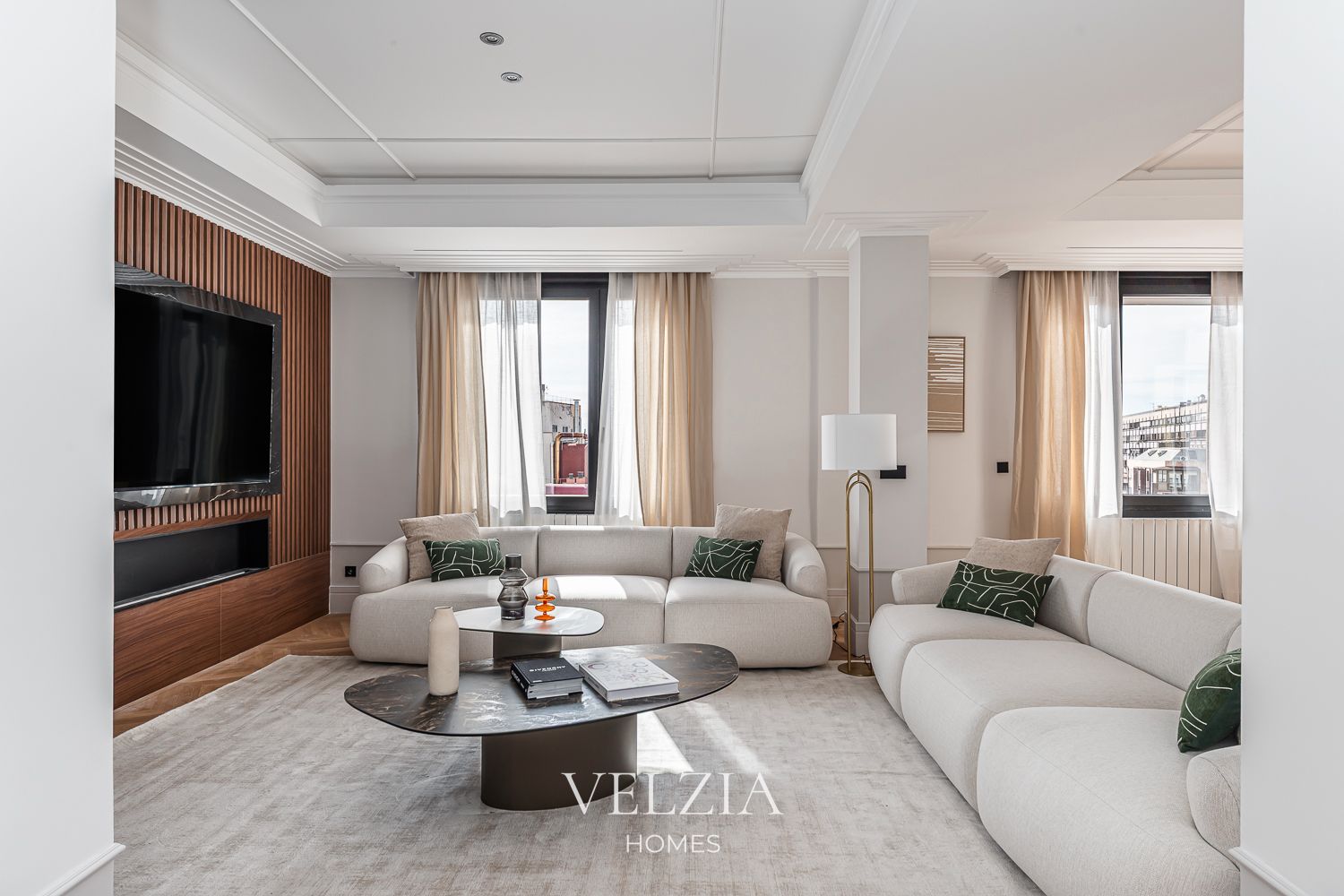 Sala d'estar de Àtic en venda en  Madrid Capital amb Aire condicionat, Calefacció i Terrassa