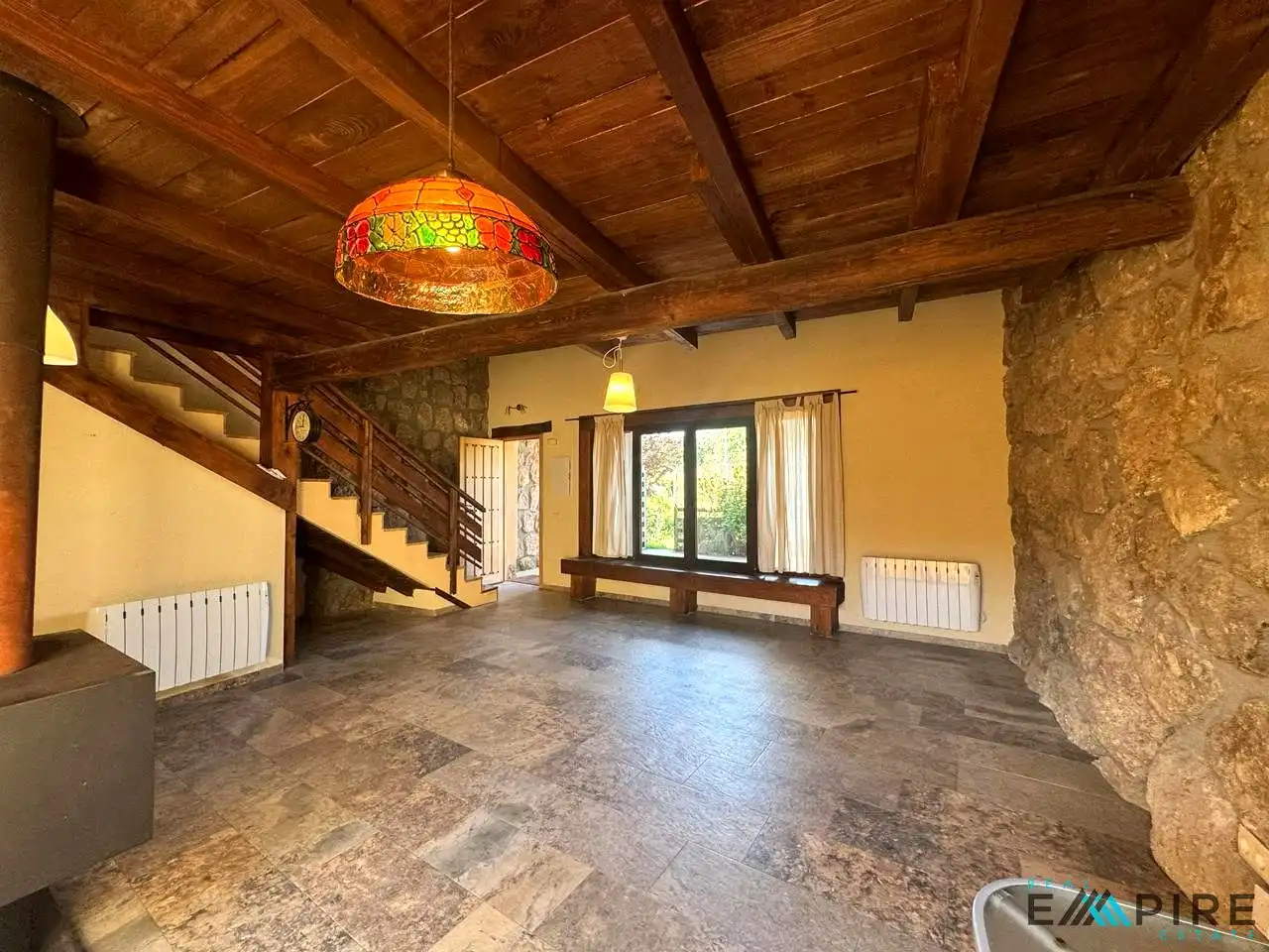 Casa adosada de lloguer en Ortigosa del Monte amb Calefacció