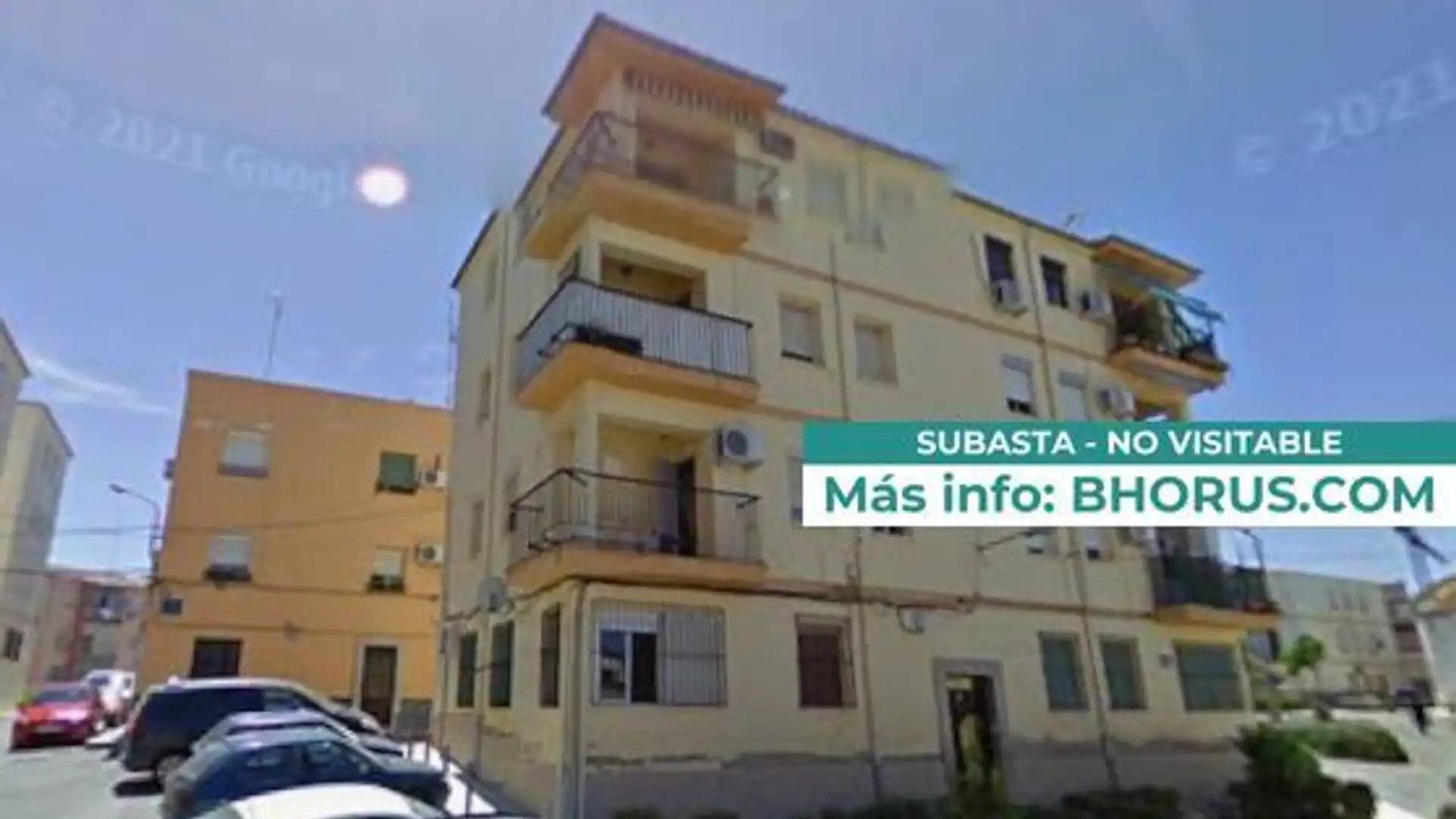 Vista exterior de Piso en venta en Linares