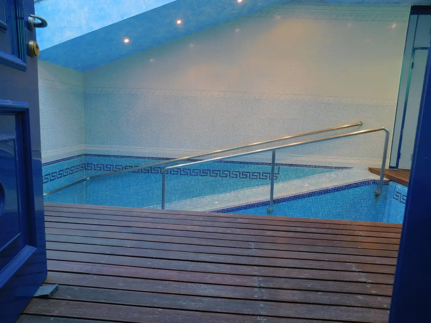Piscina de Casa o chalet en venta en Zizur Mayor / Zizur Nagusia con Calefacción, Jardín privado y Terraza