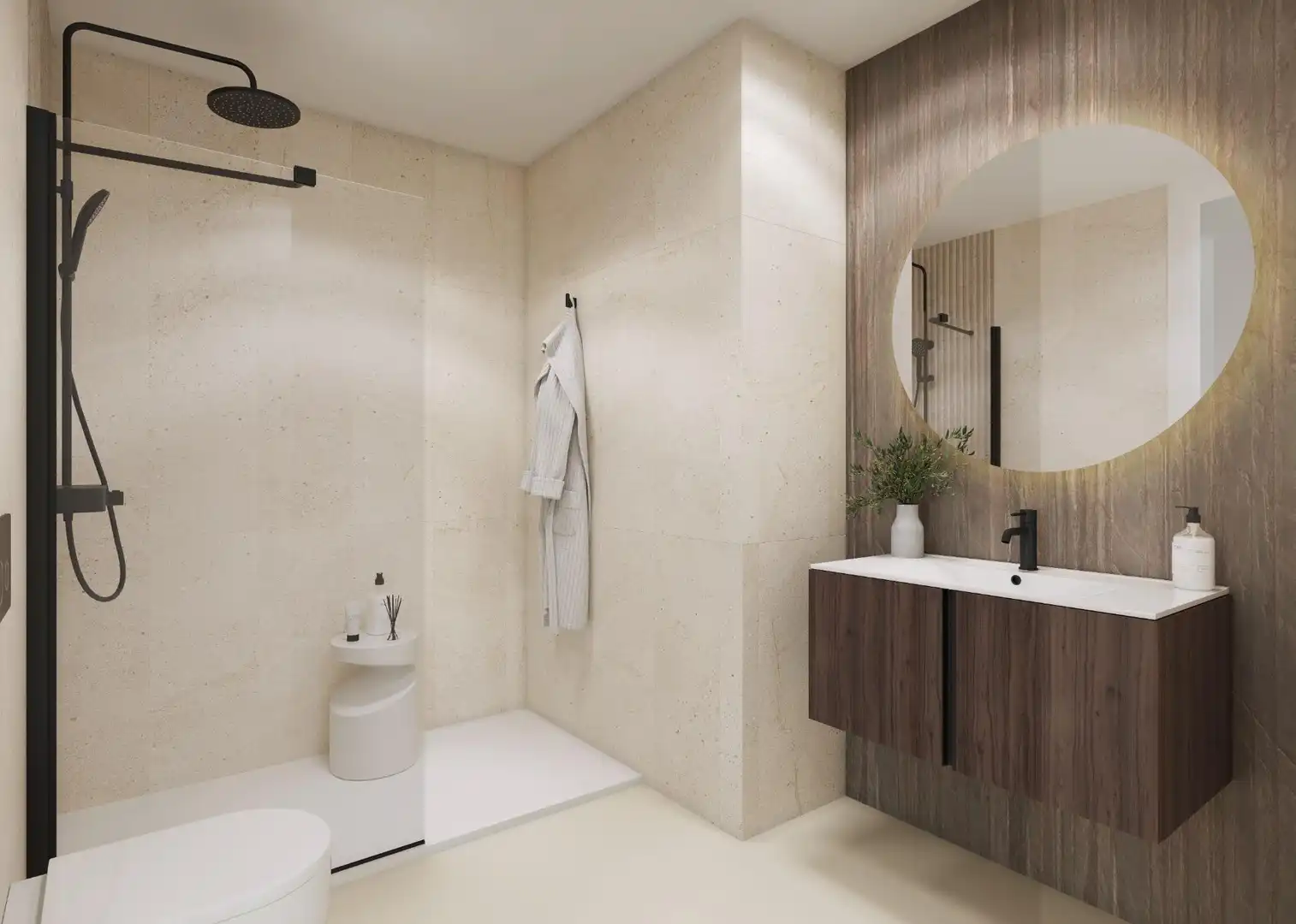 Bathroom of Houses for sale in Torre-Pacheco  with Air Conditioner, Private garden and Terrace