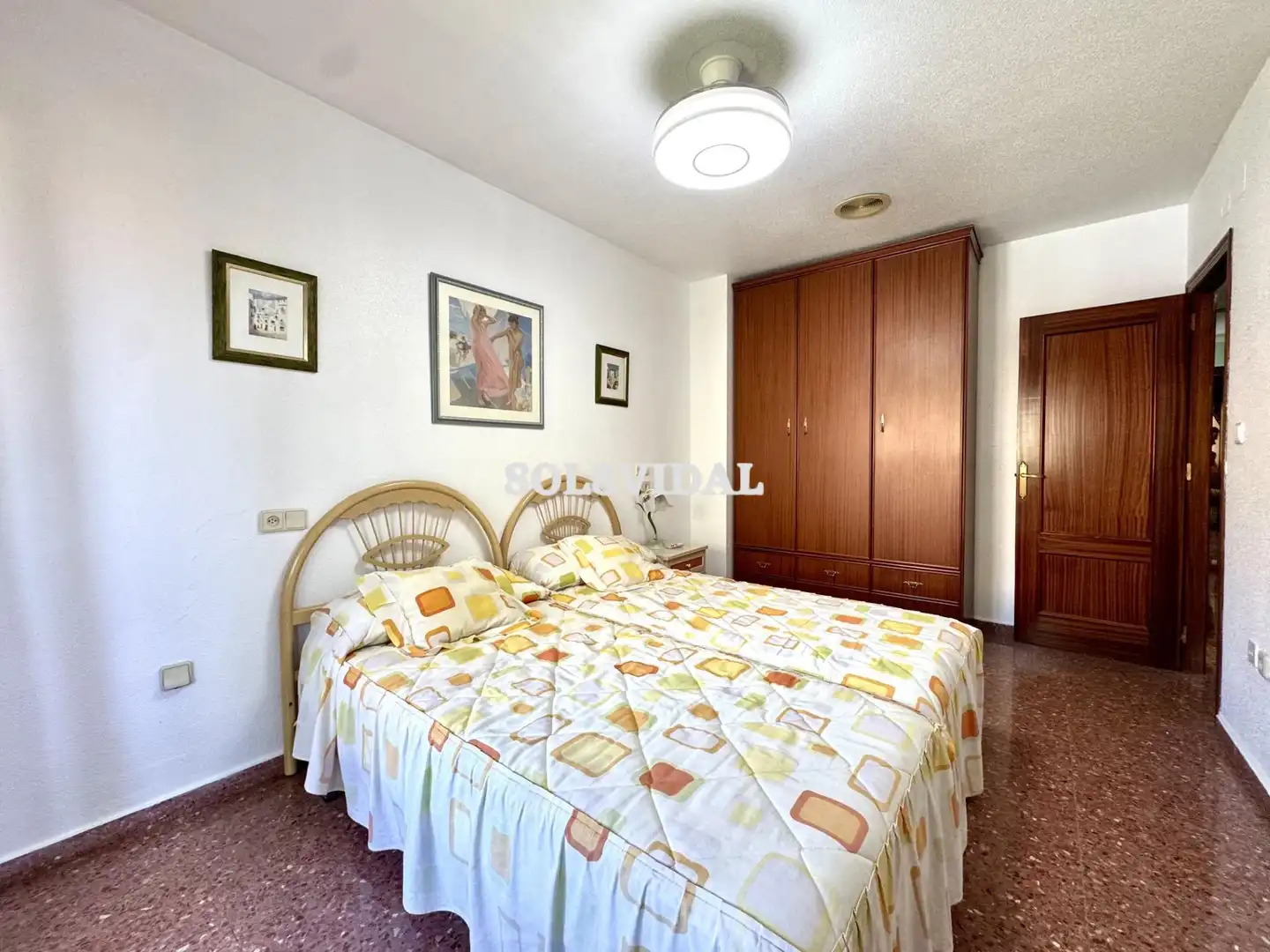 Schlafzimmer von Wohnung zur Miete in Orihuela mit Möbliert und Balkon