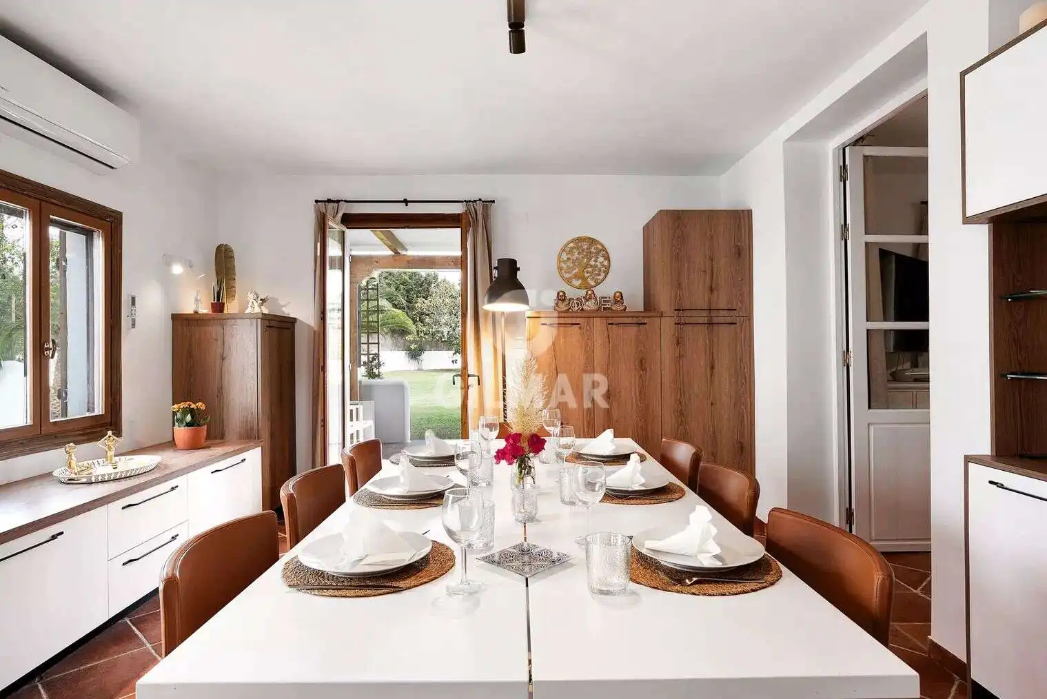 Comedor de Casa o chalet en venta en Vejer de la Frontera con Calefacción, Jardín privado y Piscina