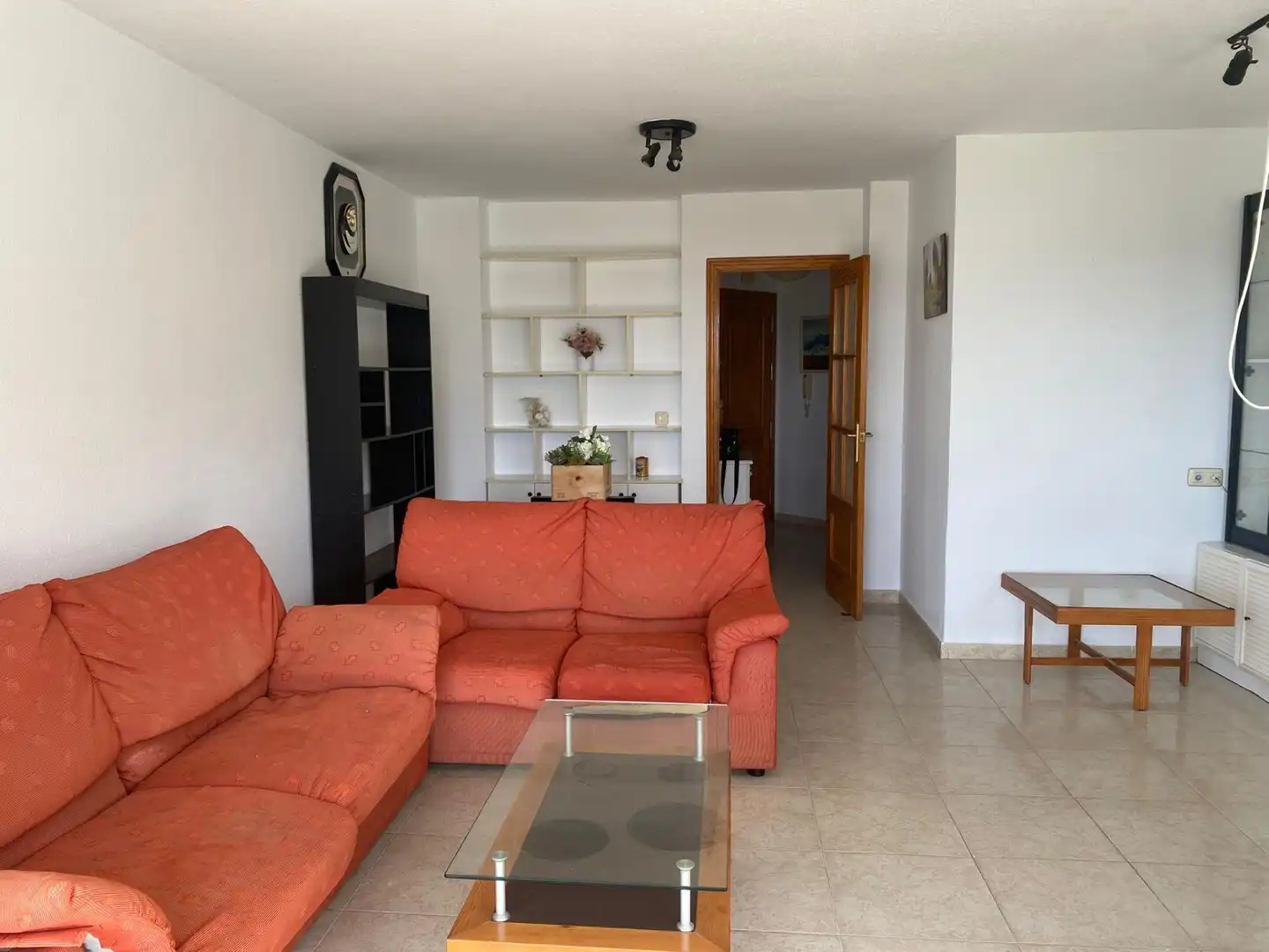 Wohnzimmer von Wohnung zur Miete in Águilas mit Möbliert und Balkon