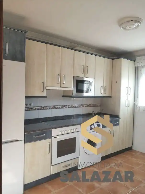 Cocina de Piso de alquiler en Loiu con Calefacción y Terraza