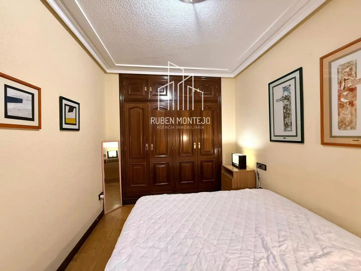 Schlafzimmer von Wohnung zur Miete in Salamanca mit Heizung, Parkett und Terrasse