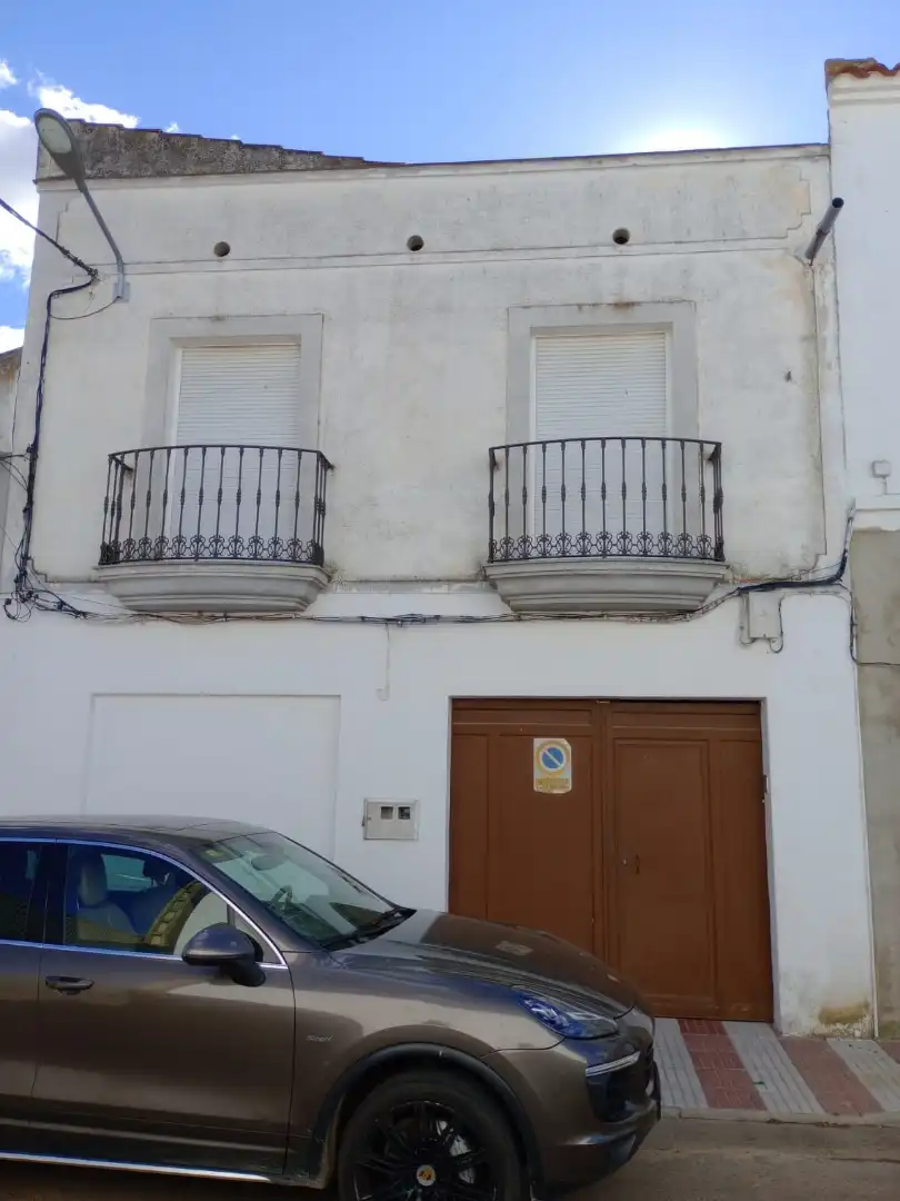 Vista exterior de Casa o chalet en venta en Santa Amalia con Calefacción, Jardín privado y Trastero