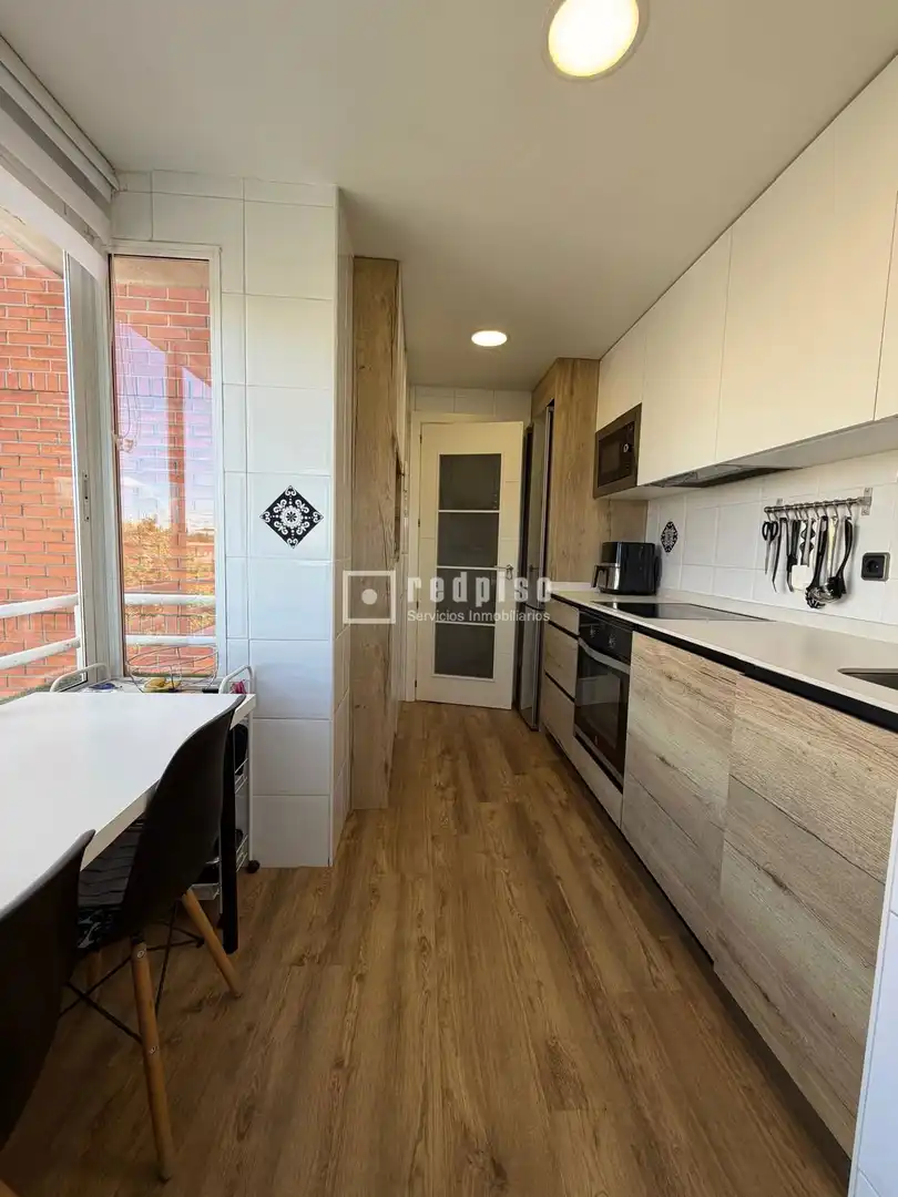 Küche von Wohnung zum Verkauf in Torrejón de Ardoz mit Klimaanlage, Heizung und Privatgarten