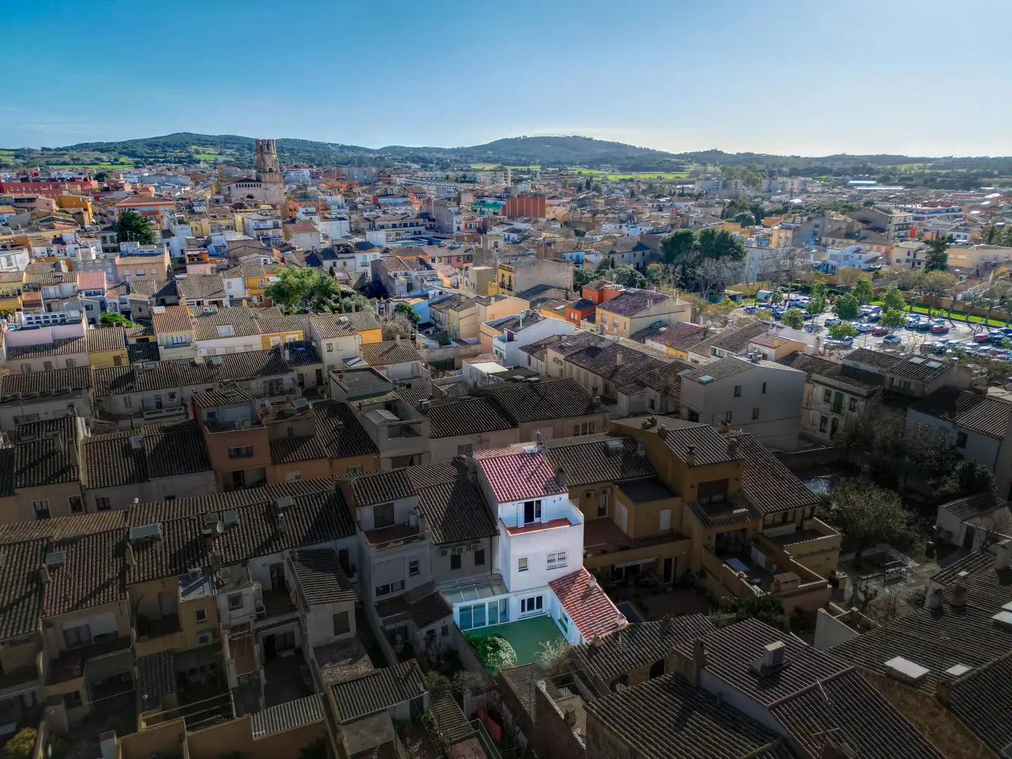 Vista exterior de Casa adosada en venda en Palafrugell amb Calefacció i Terrassa