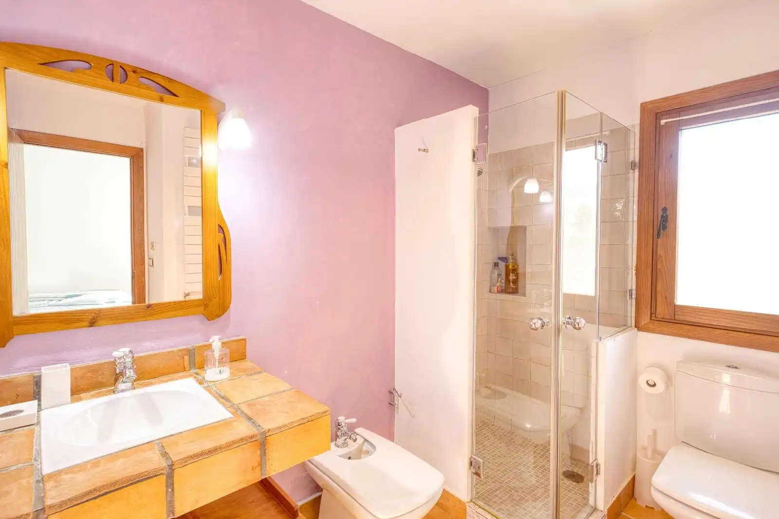 Bathroom of Houses for sale in Castalla  with Heating, Private garden and Terrace