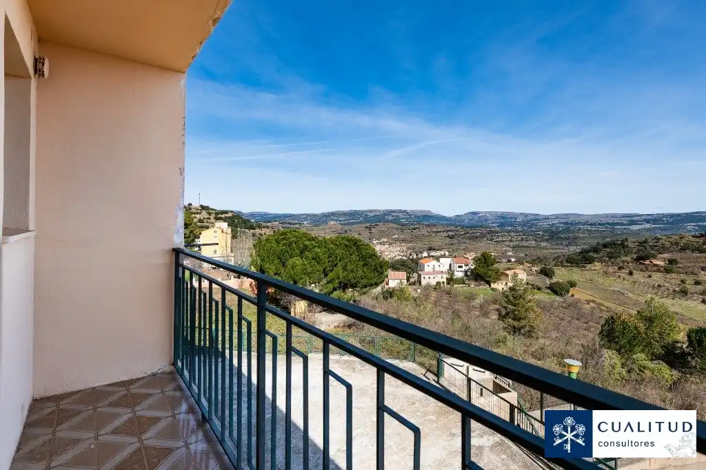 Terraza de Apartamento en venta en Benassal con Amueblado