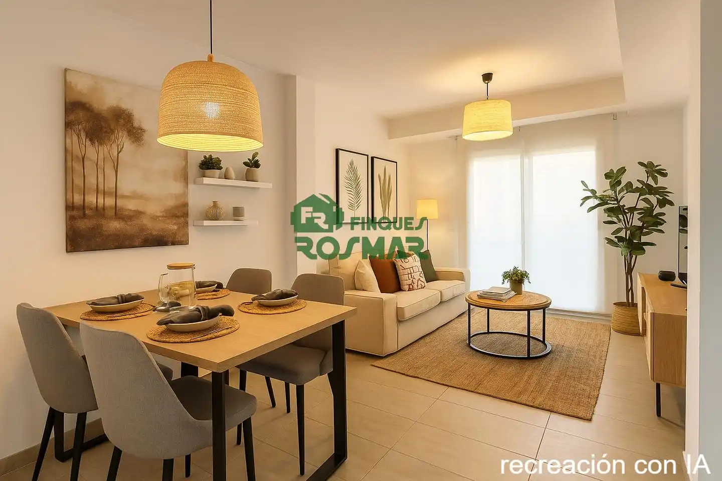 Living room of Flat for sale in Lloret de Mar  with Air Conditioner and Terrace