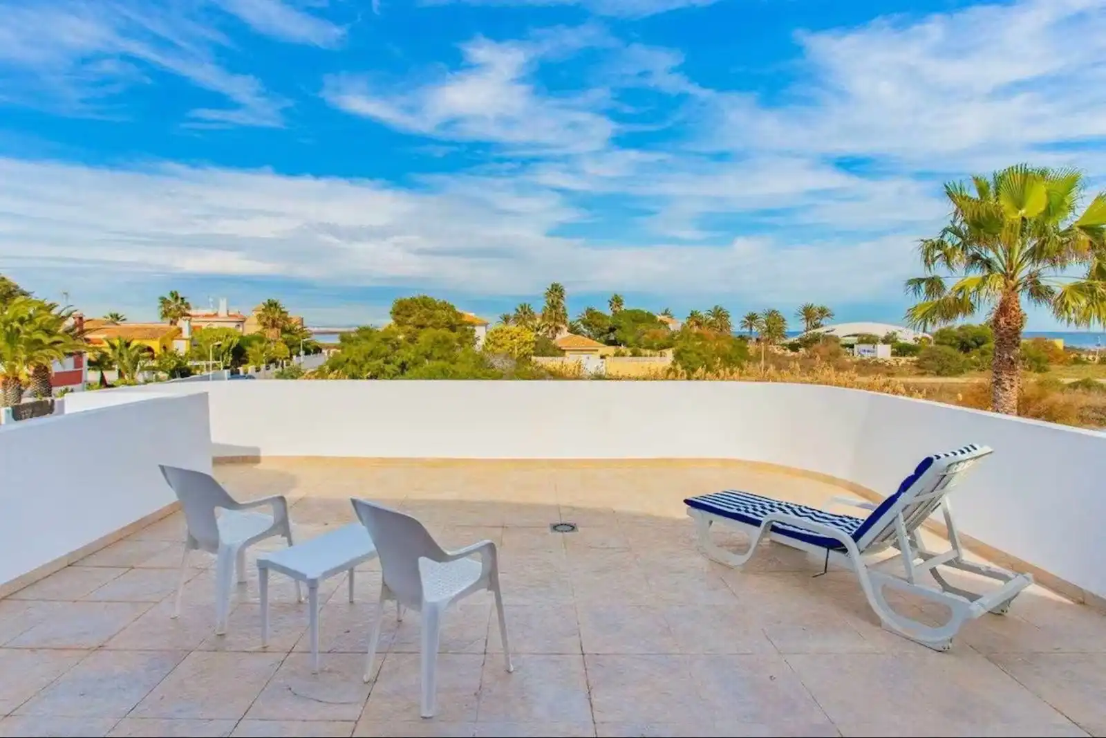 Terrace of Houses for rent in La Manga del Mar Menor  with Air Conditioner, Heating and Terrace