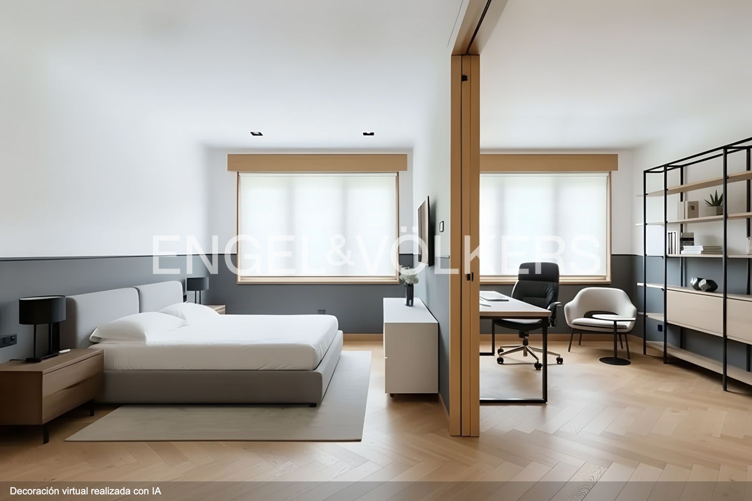 Bedroom of Apartment for sale in  Madrid Capital  with Heating and Swimming Pool