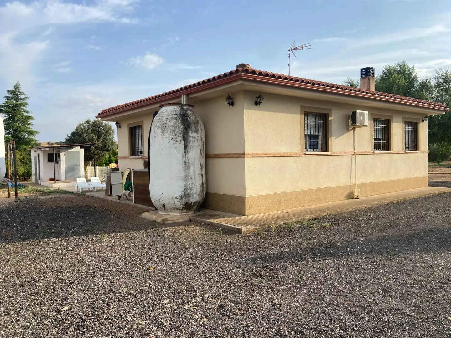 Vista exterior de Casa o chalet en venta en Ciudad Real con Aire acondicionado, Calefacción y Jardín privado