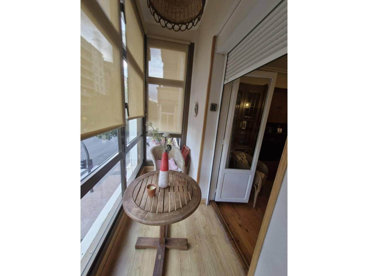 Balcony of Flat for sale in  Logroño  with Heating, Furnished and Balcony