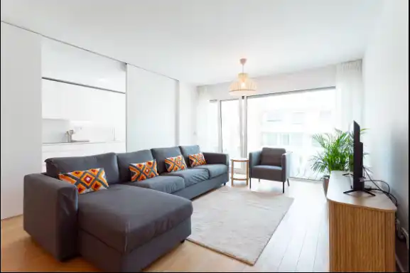 Sala de estar de Piso en venta en Jerez de la Frontera