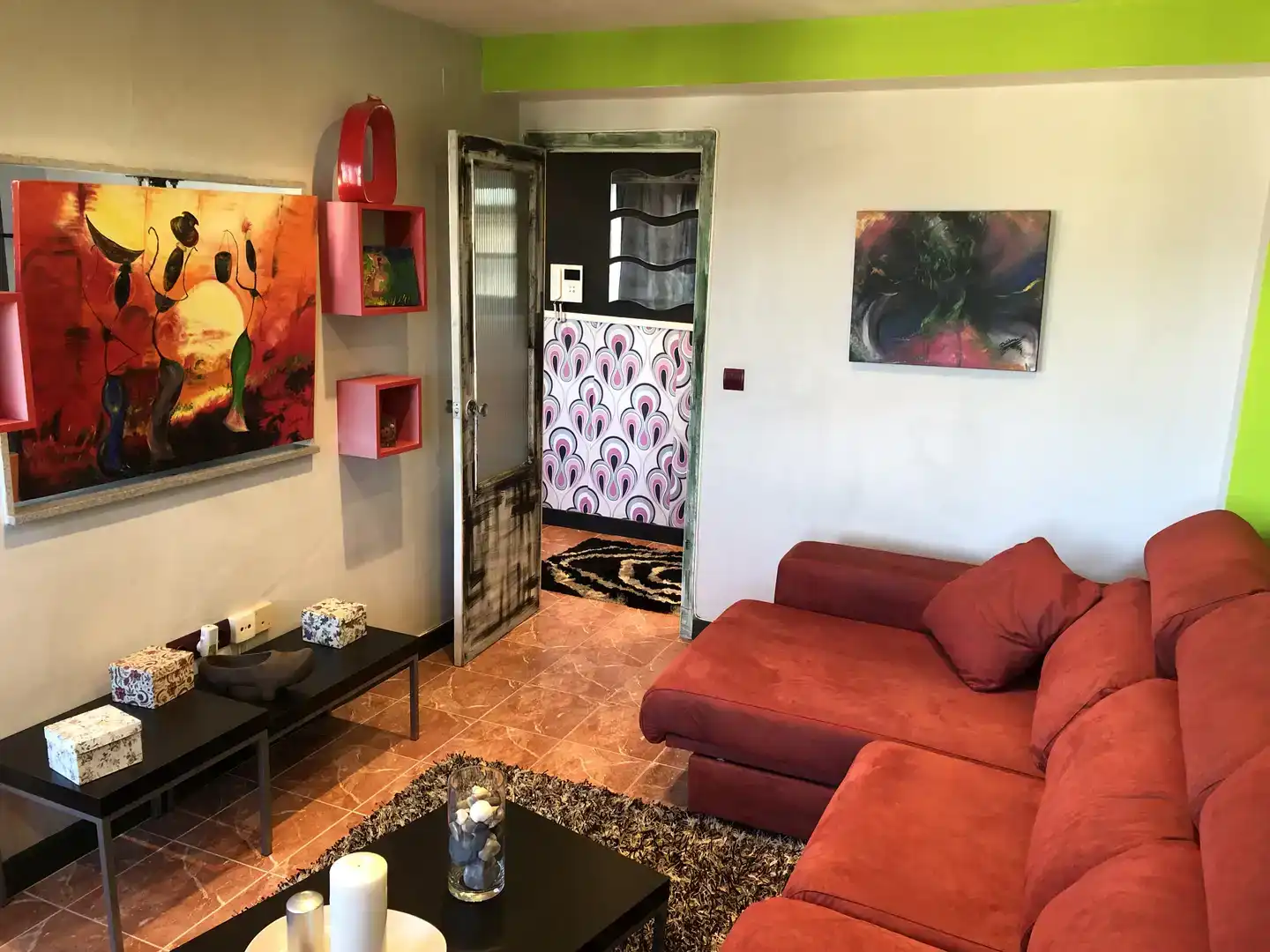 Sala de estar de Piso en venta en Ordes, A Coruña