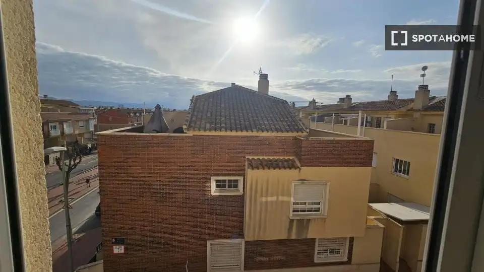 Exterior view of Flat for rent in Murcia  with Air Conditioner, Heating and Furnished