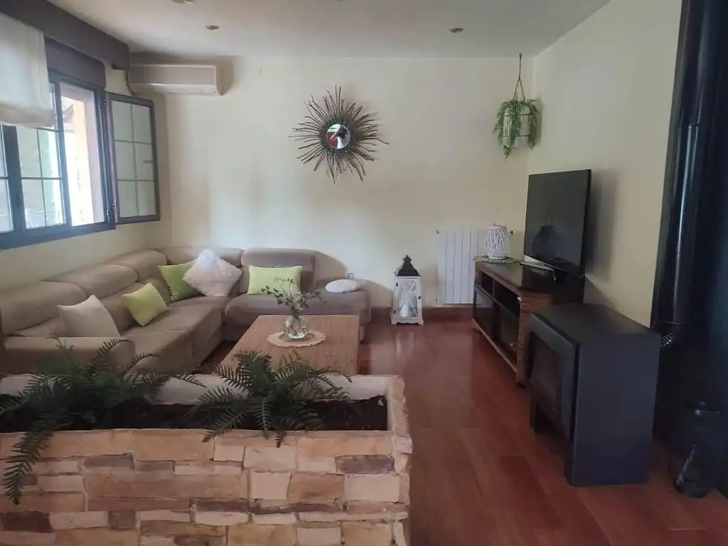 Sala d'estar de Casa o xalet en venda en Totana amb Calefacció, Jardí privat i Terrassa