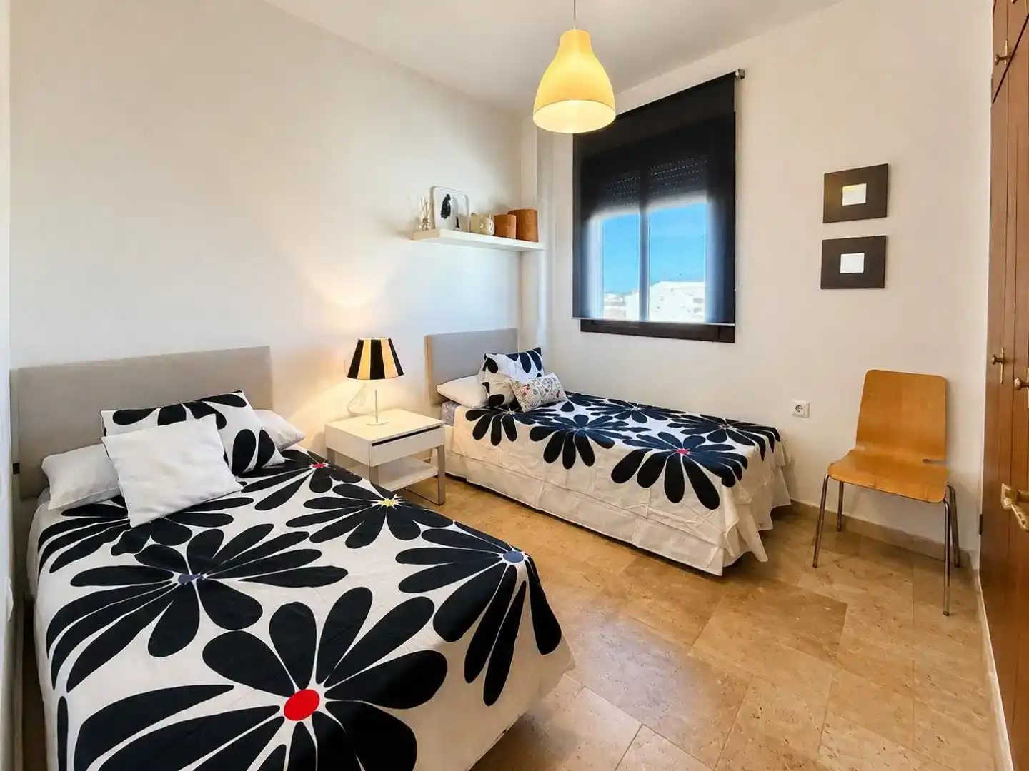 Schlafzimmer von Wohnung zur Miete in Cartaya mit Klimaanlage, Abstellraum und Möbliert