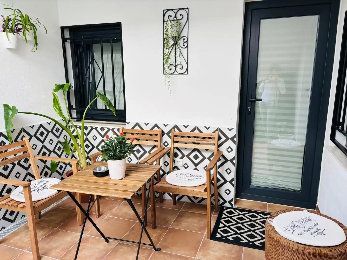 Terrasse von Wohnung zur Miete in Villa de Otura mit Klimaanlage und Möbliert