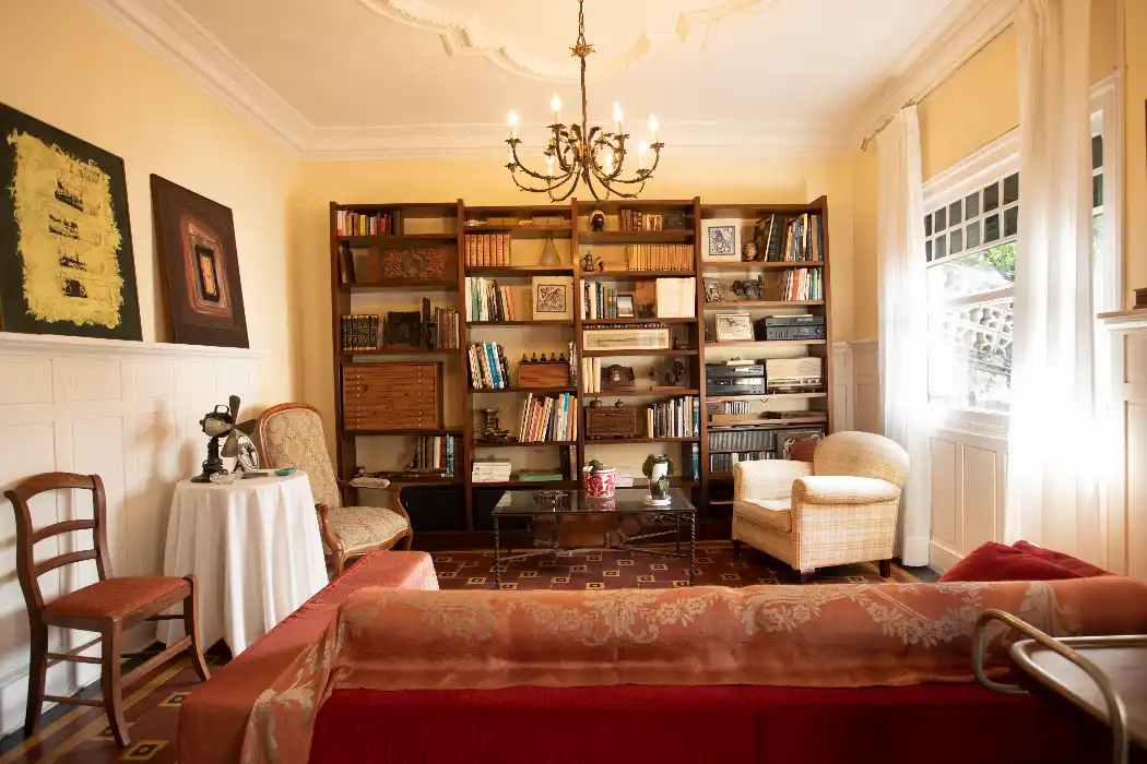 Sala d'estar de Casa adosada en venda en Santander amb Calefacció, Jardí privat i Parquet