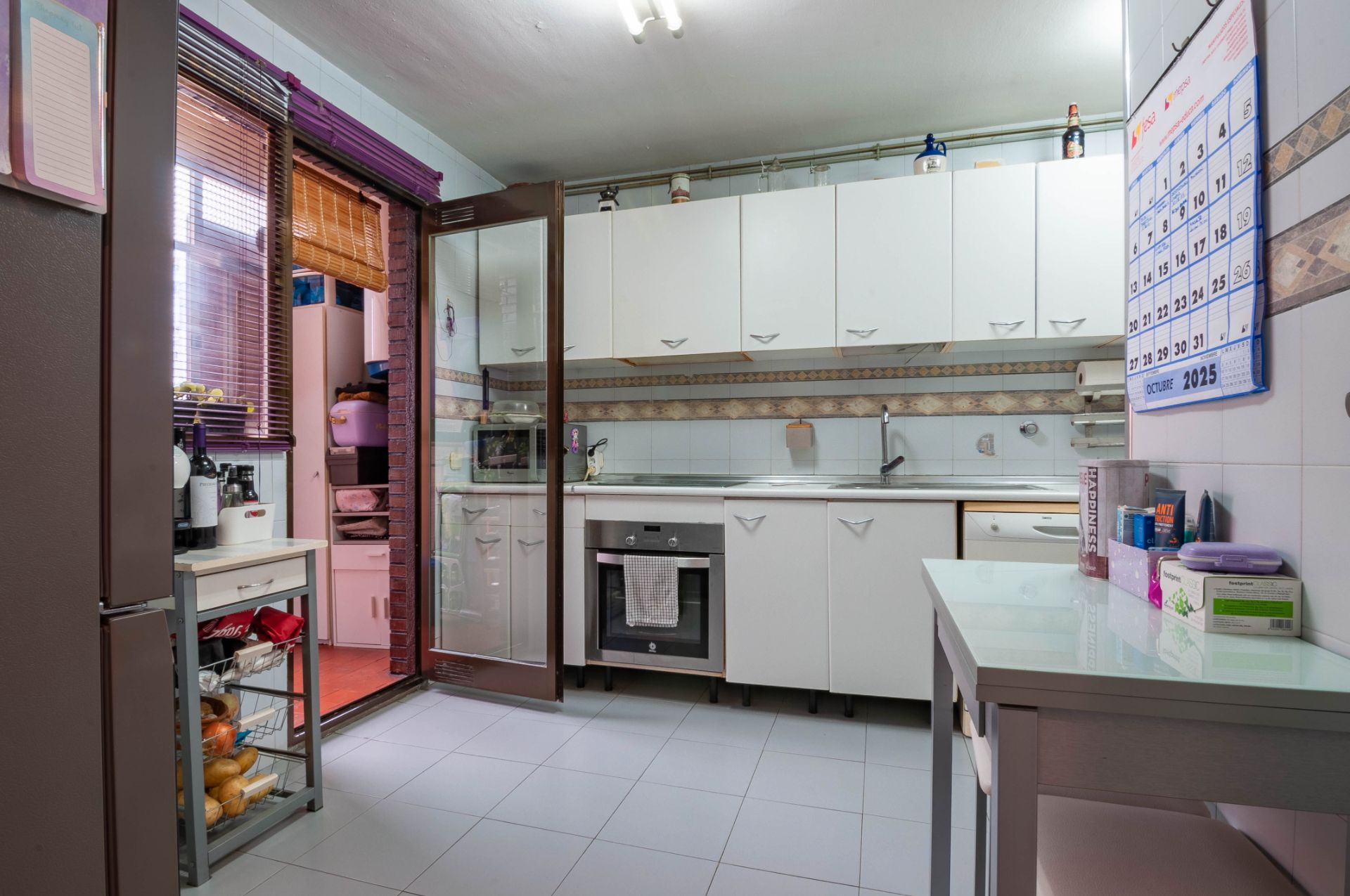 Kitchen of Flat for sale in Fuenlabrada  with Air Conditioner, Heating and Terrace