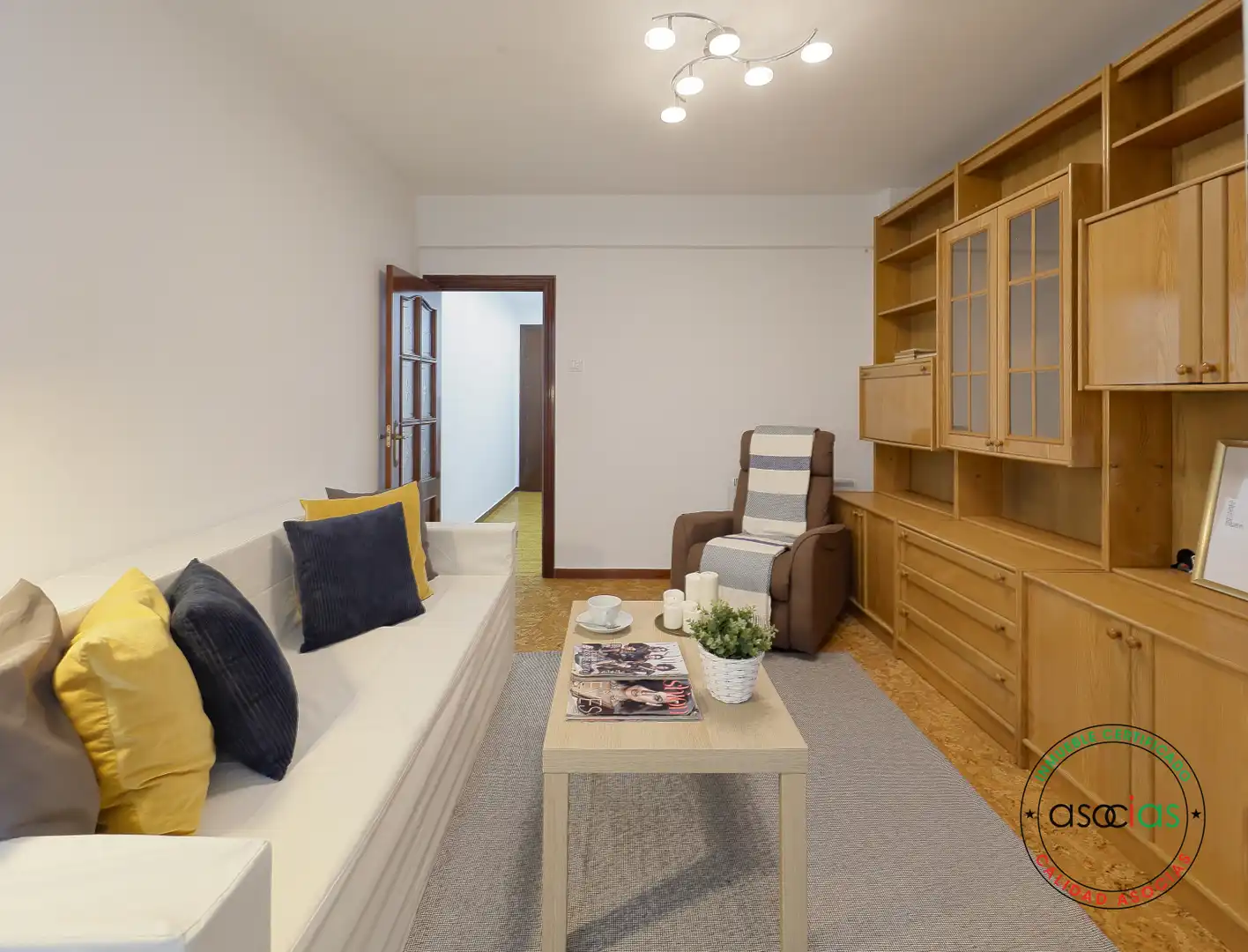 Sala de estar de Piso en venta en Gijón  con Calefacción