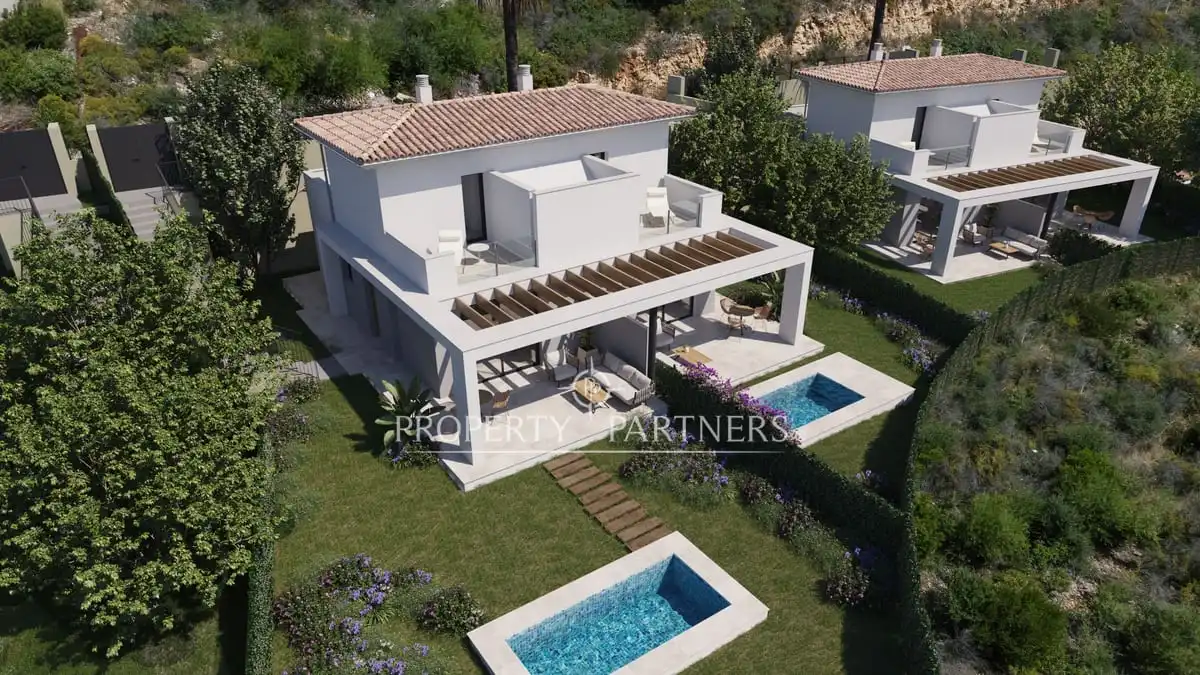 Casa pareada con piscina en venta en Carrer des Castellot