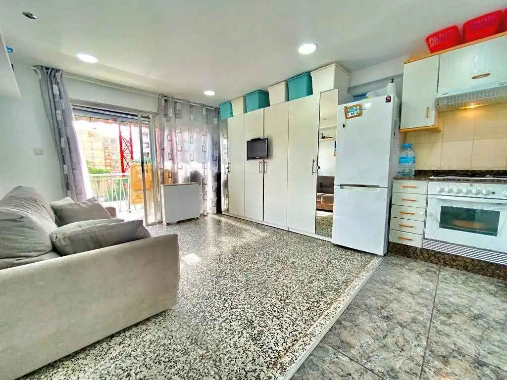 Living room of Apartments for rent in La Pobla de Farnals  with Terrace, Furnished and Community pool