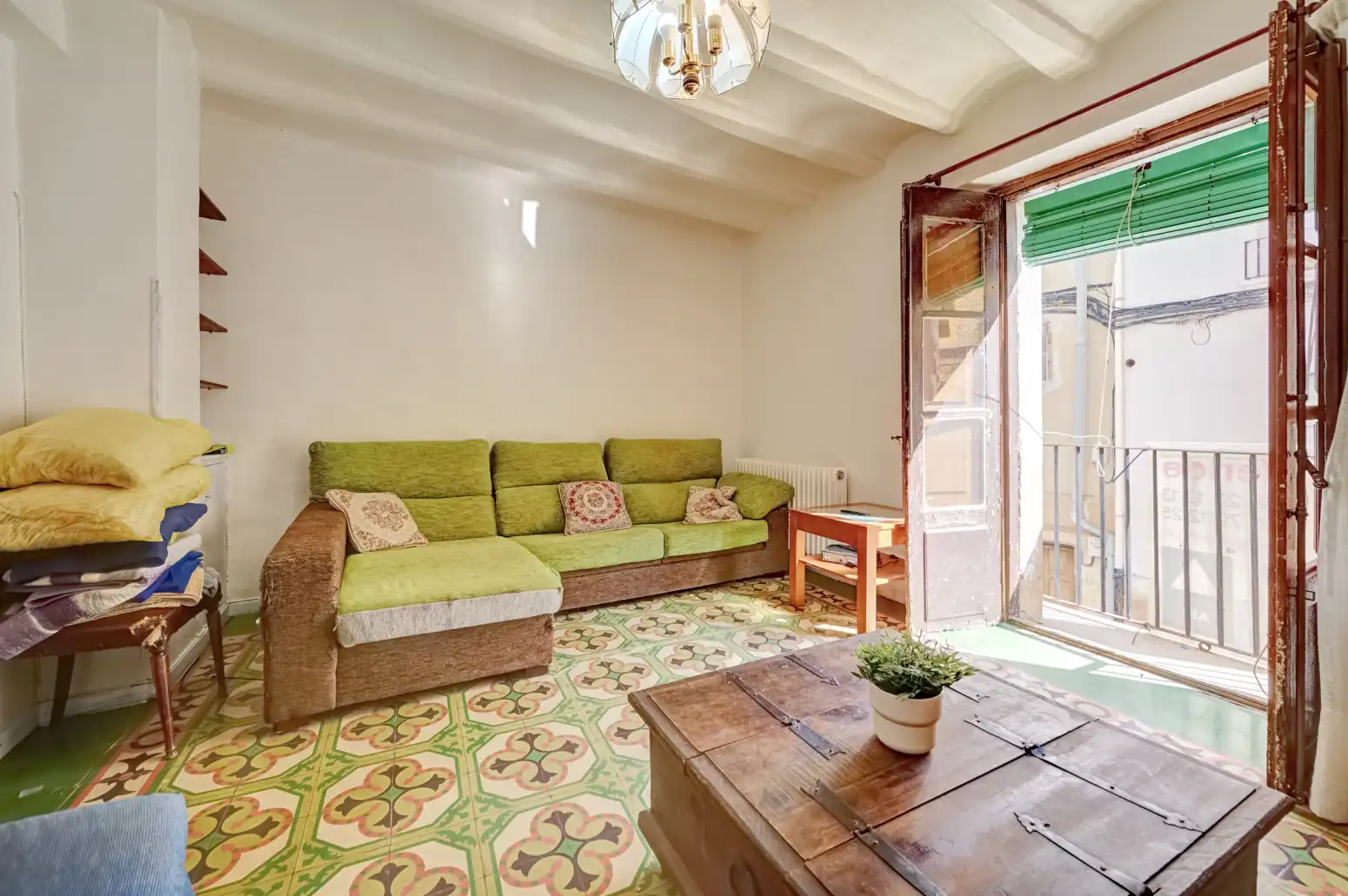 Sala de estar de Casa o chalet en venta en Falces con Calefacción, Jardín privado y Parquet