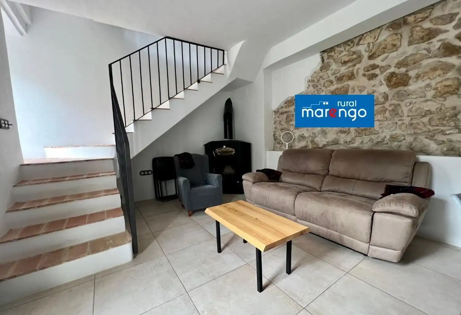 Sala d'estar de Casa o xalet en venda en Vallibona amb Aire condicionat, Terrassa i Traster