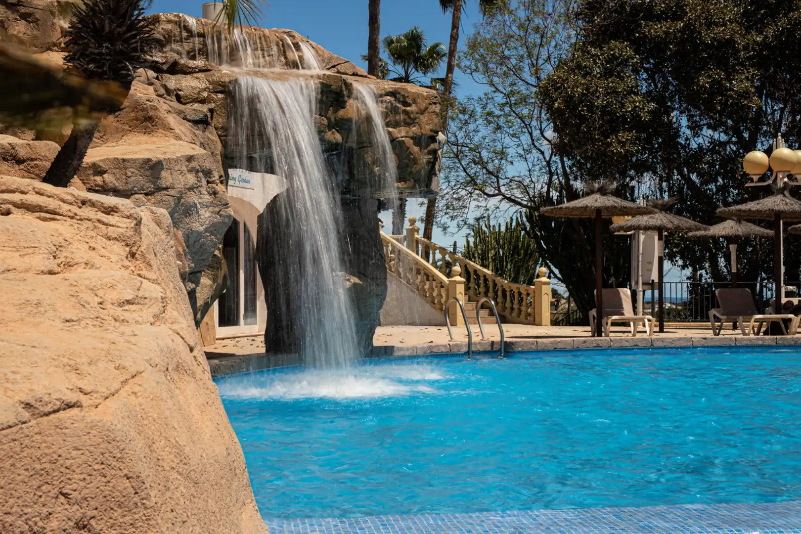 Schwimmbecken von Wohnung zum Verkauf in Calpe / Calp mit Klimaanlage, Terrasse und Möbliert