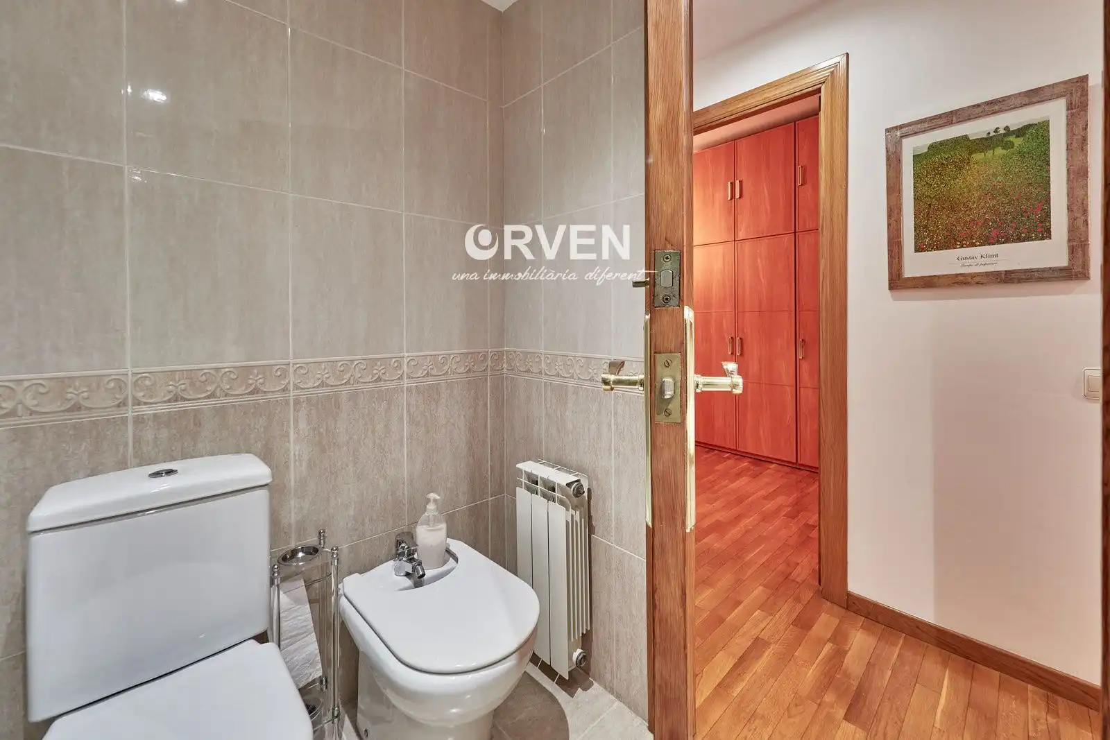 Badezimmer von Wohnung zum Verkauf in L'Hospitalet de Llobregat mit Klimaanlage, Heizung und Terrasse