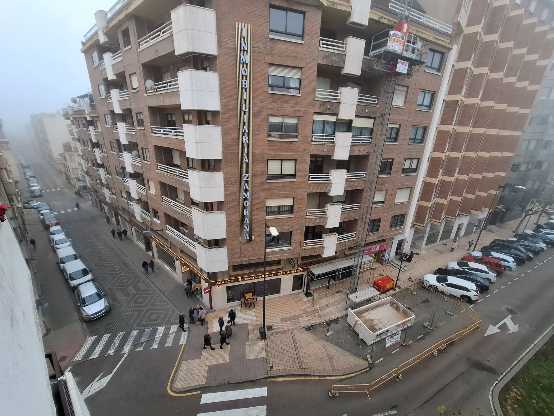 Vista exterior de Apartamento de alquiler en Zamora Capital  con Calefacción