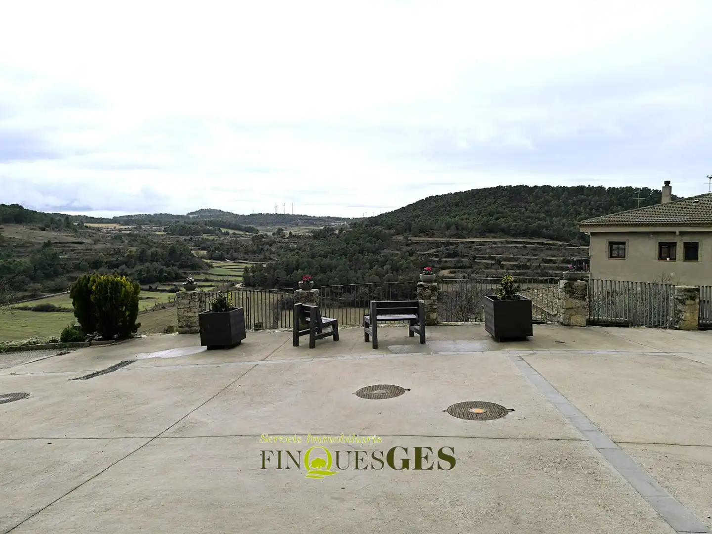 Terraza de Casa o chalet en venta en Vallbona de Les Monges con Calefacción, Jardín privado y Terraza