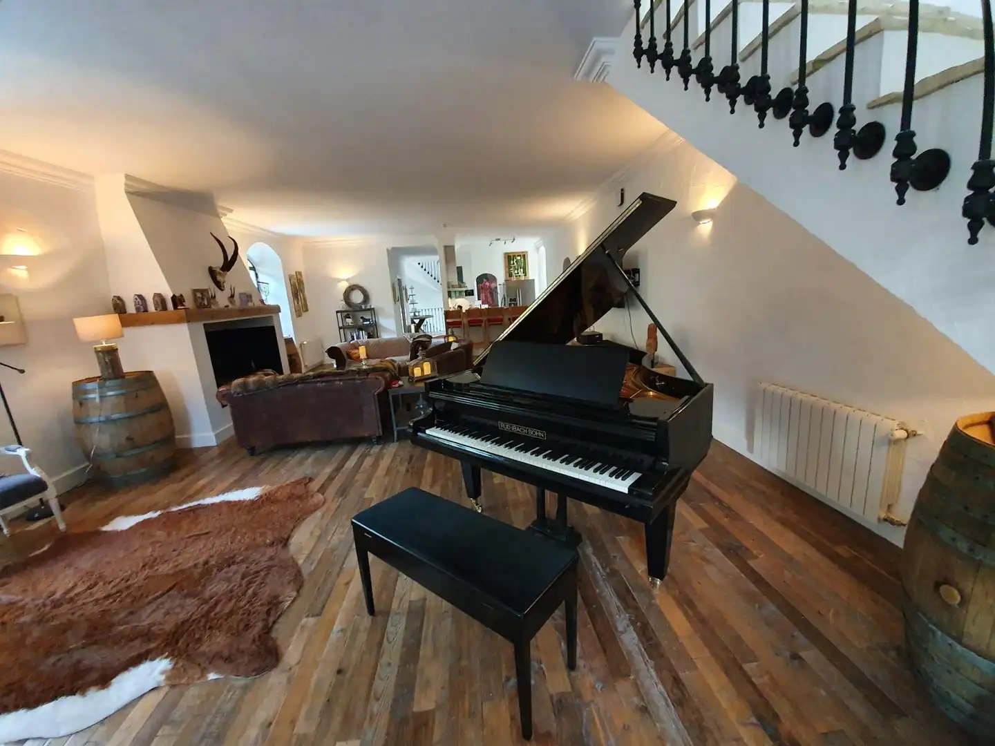 Sala de estar de Finca rústica en venta en Setenil de las Bodegas