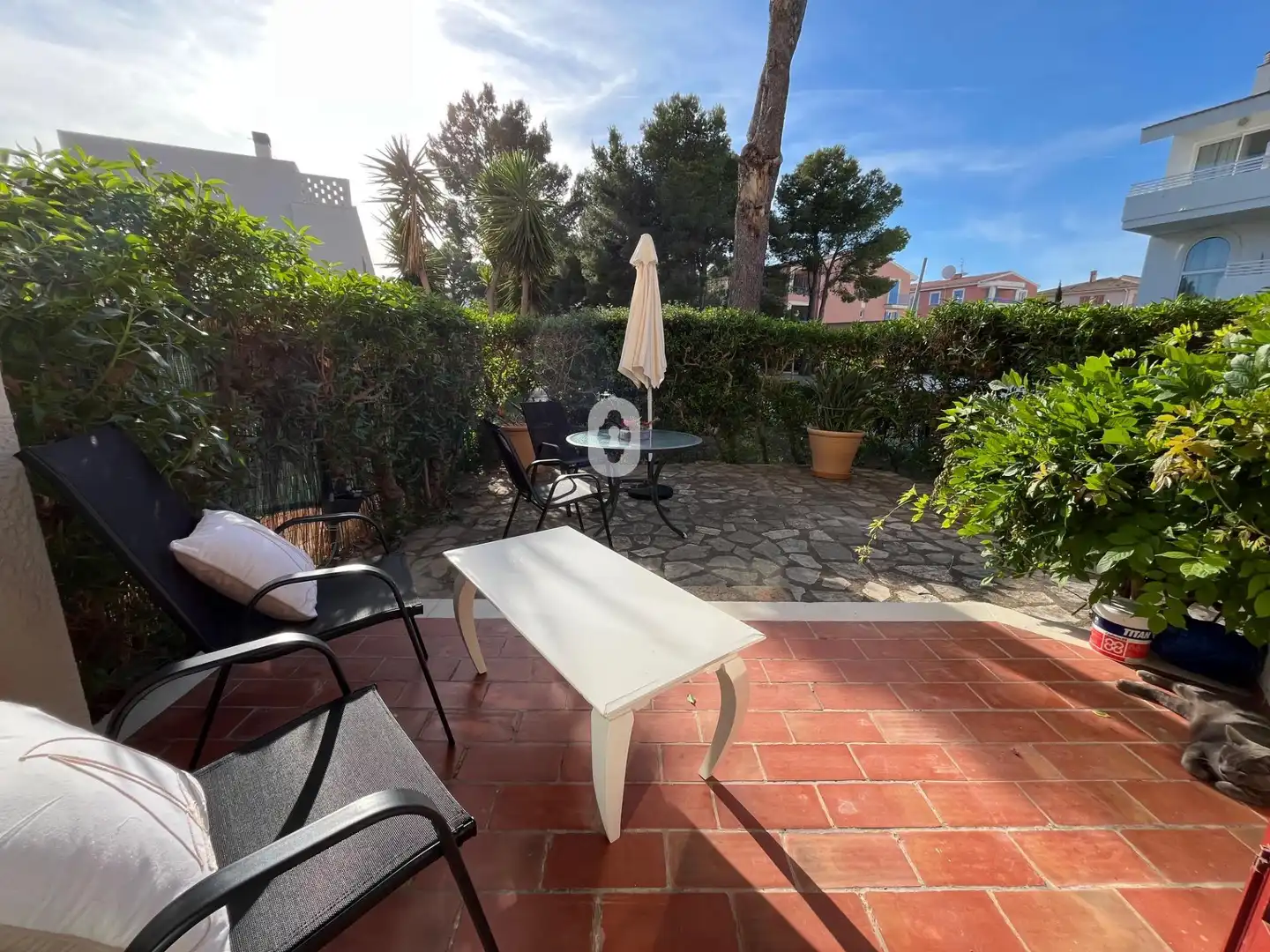 Terraza de Estudio de alquiler en Pollença con Jardín privado, Terraza y Amueblado
