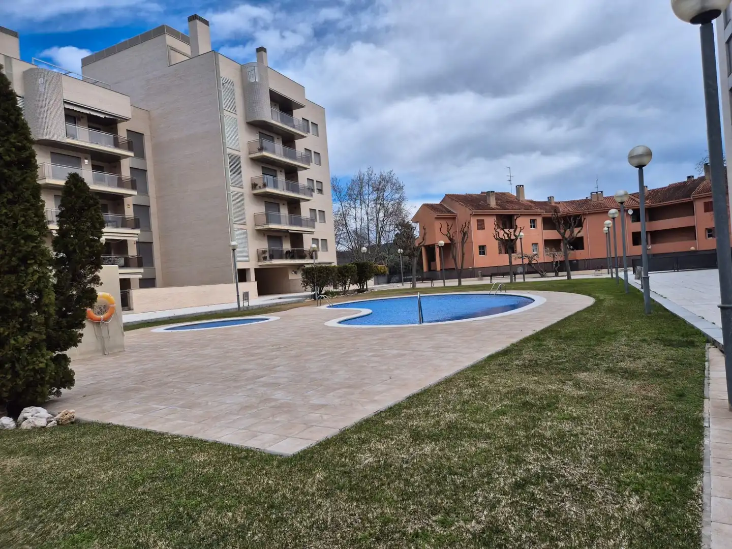 Swimming pool of Flat for sale in Calafell  with Heating, Terrace and Storage room