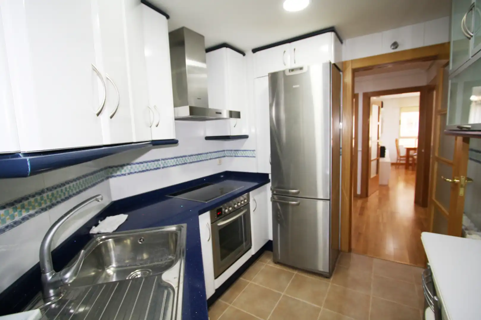Cocina de Piso en venta en Albacete con Calefacción, Parquet y Amueblado