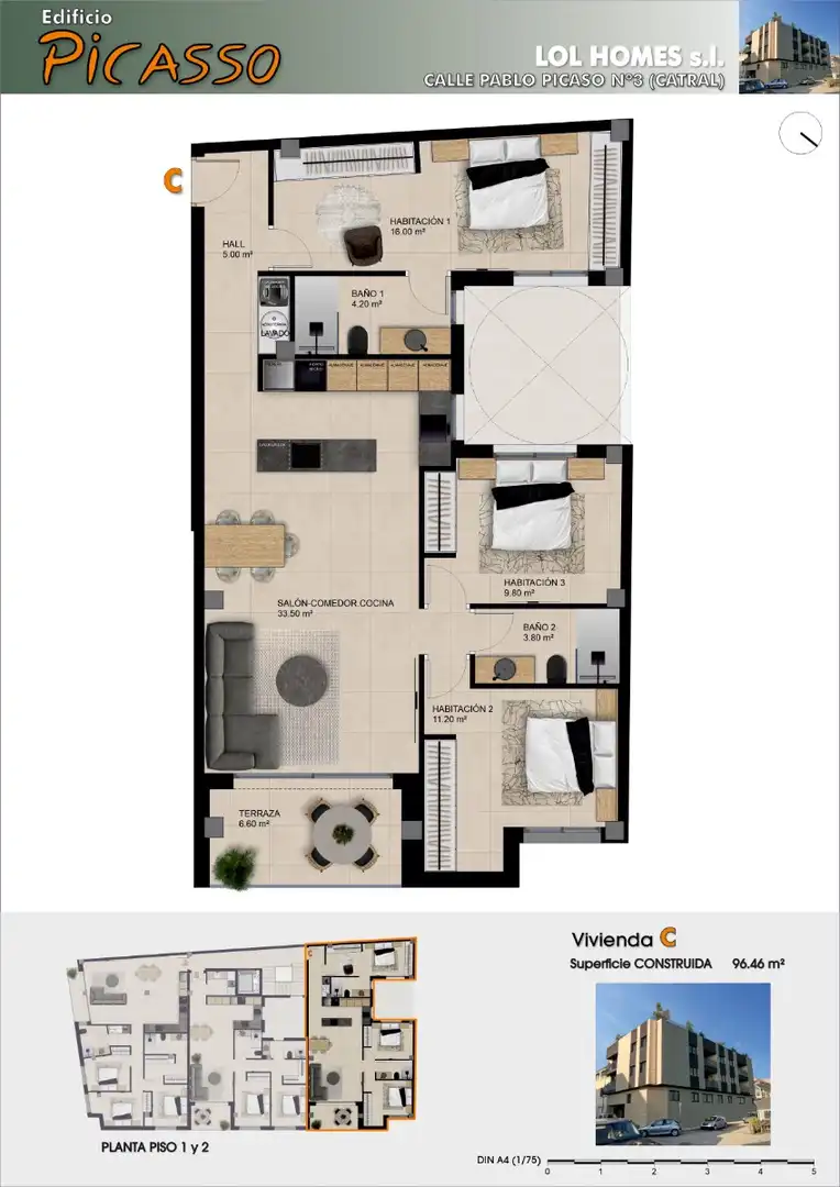 Wohnung mit Pool zum Verkauf in Catral, imagen 9