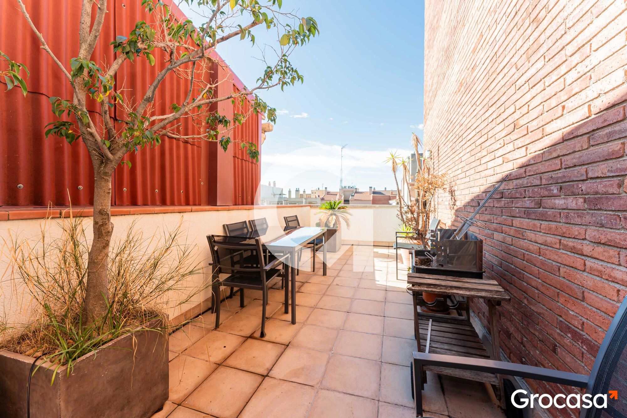 Terrace of Flat for sale in Cornellà de Llobregat  with Air Conditioner, Heating and Terrace