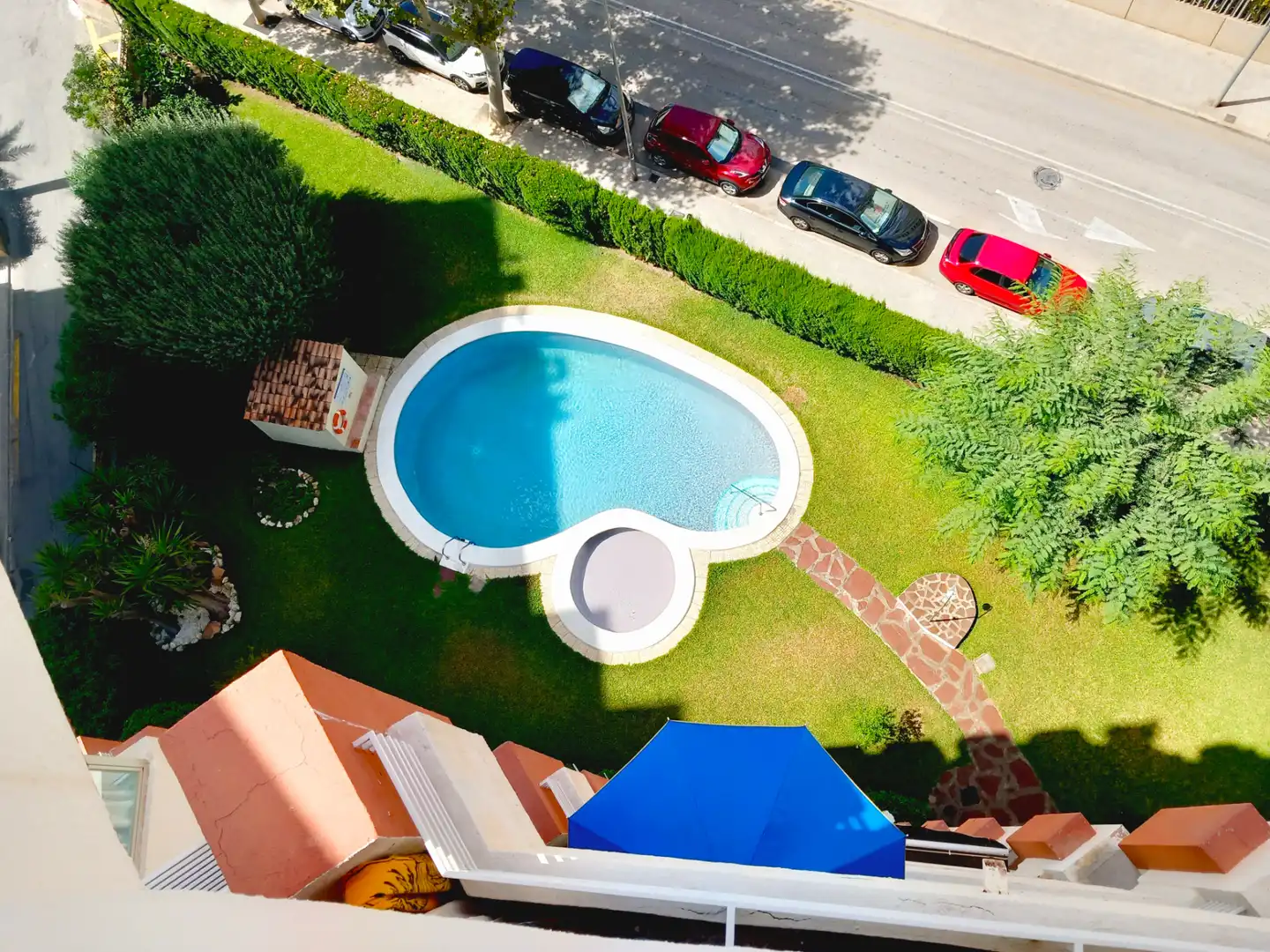 Piscina de Pis en venda en Benidorm amb Aire condicionat, Moblat i Balcó