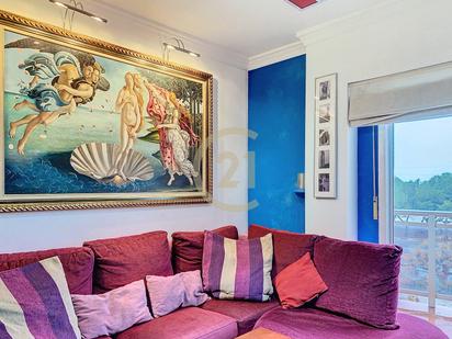 Living room of Flat for sale in Málaga Capital  with Air Conditioner, Terrace and Storage room