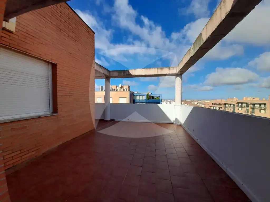 Terrassa de Àtic de lloguer en Badajoz amb Aire condicionat i Terrassa