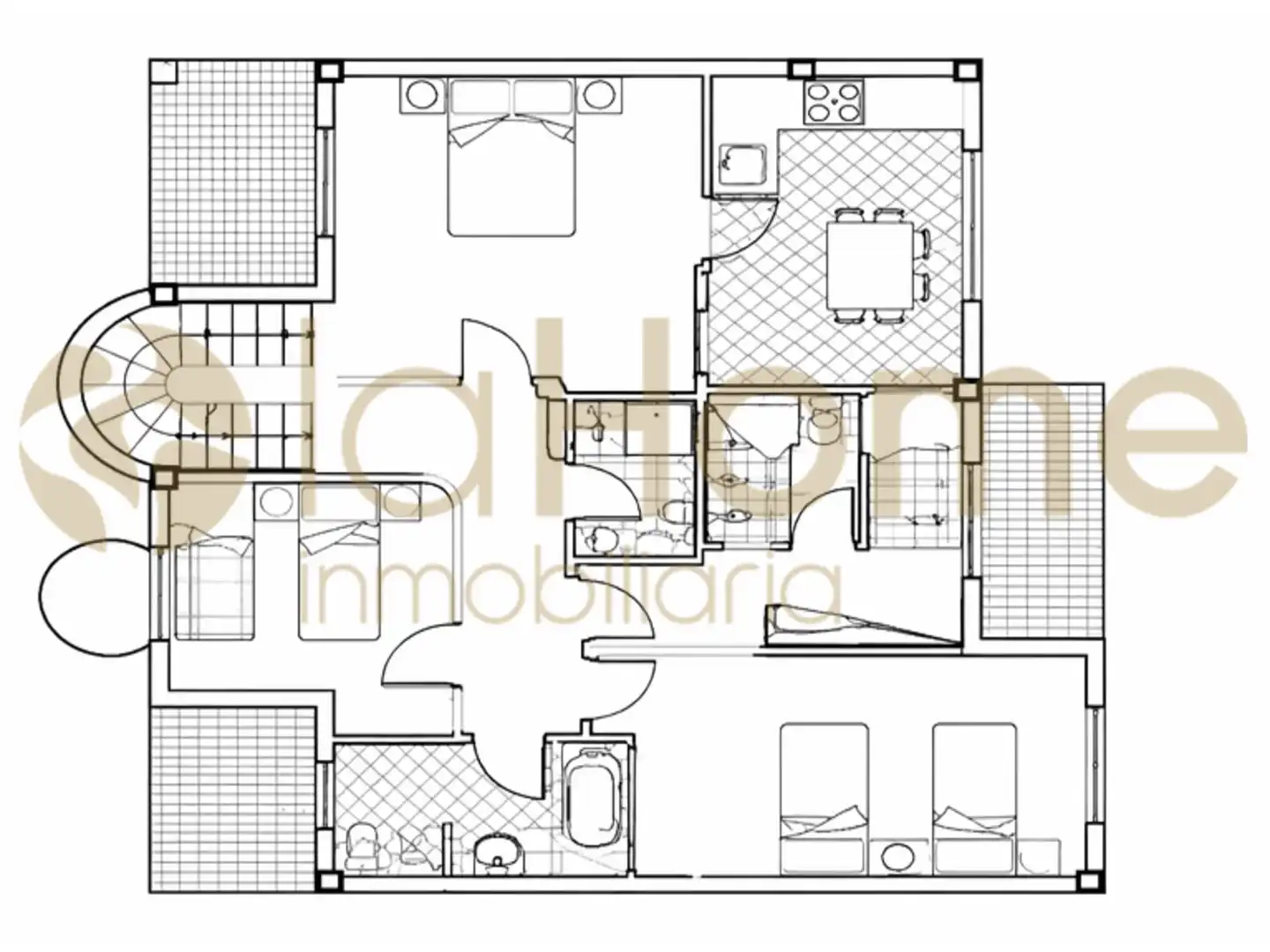 Haus oder Chalet zum Verkauf in Paterna mit Klimaanlage, Heizung und Privatgarten